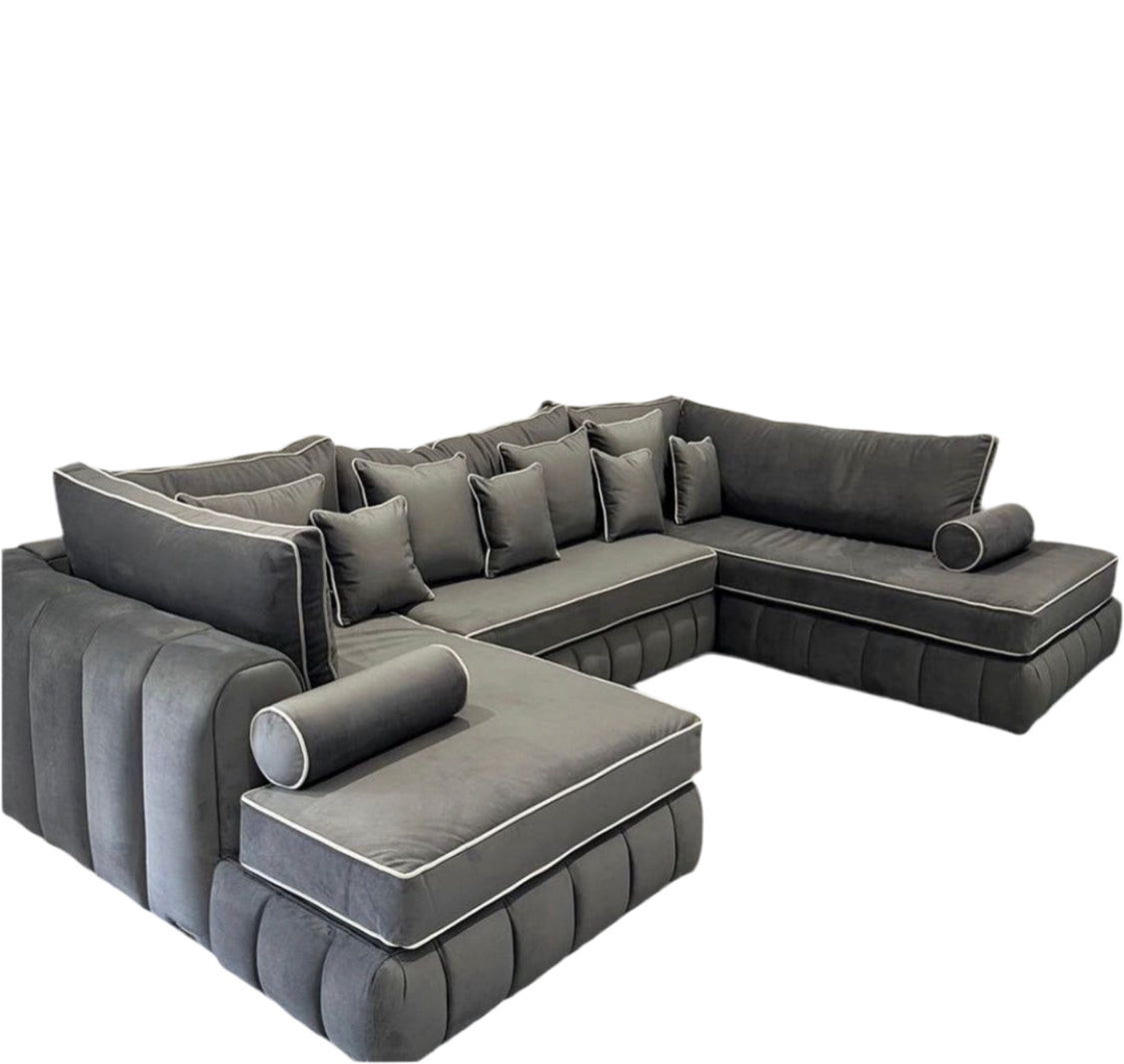 Havana bespoke double open chaise corner sofa