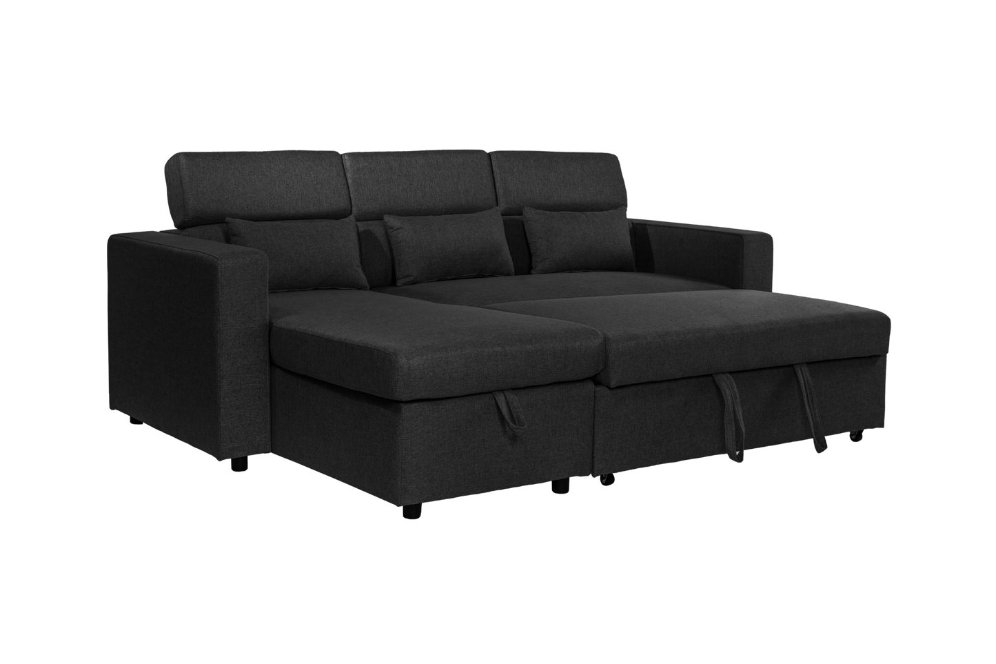 Luca Oxford Universal Corner Pull Out Sofa Bed