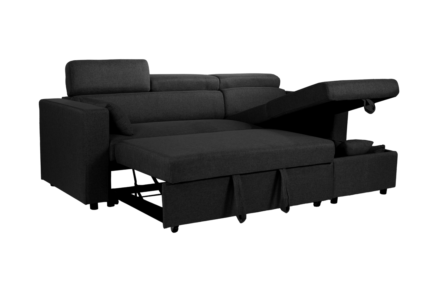 Luca Oxford Universal Corner Pull Out Sofa Bed