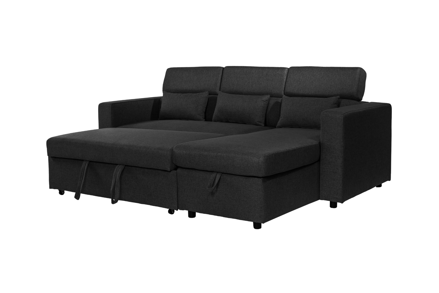 Luca Oxford Universal Corner Pull Out Sofa Bed