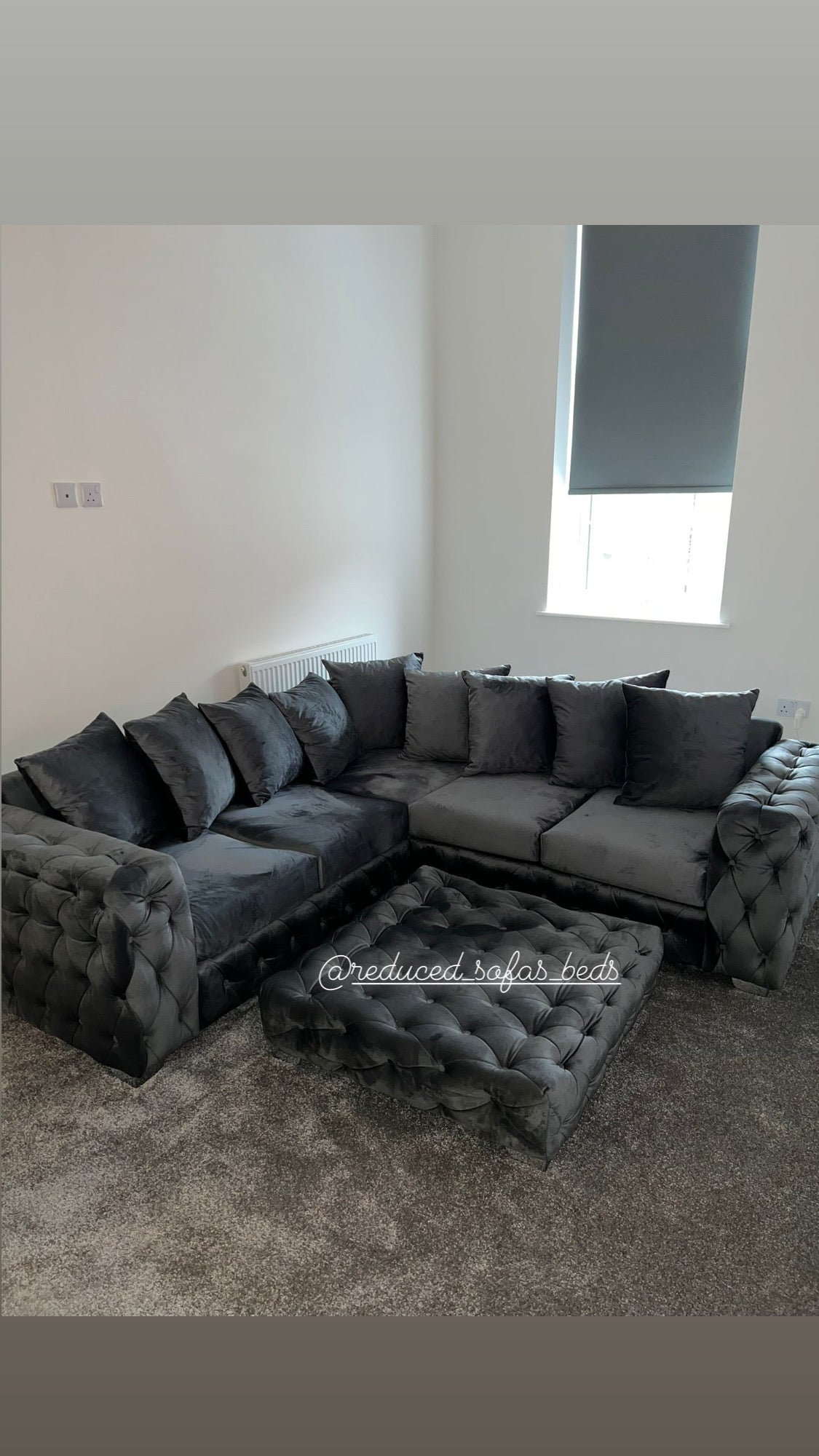 Ashton 2c2 5 seater corner with scatter-back cushions