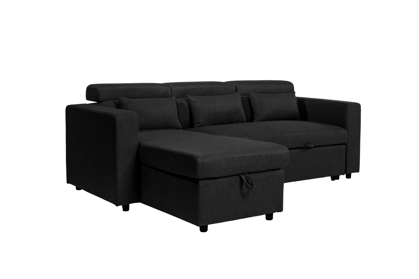 Luca Oxford Universal Corner Pull Out Sofa Bed