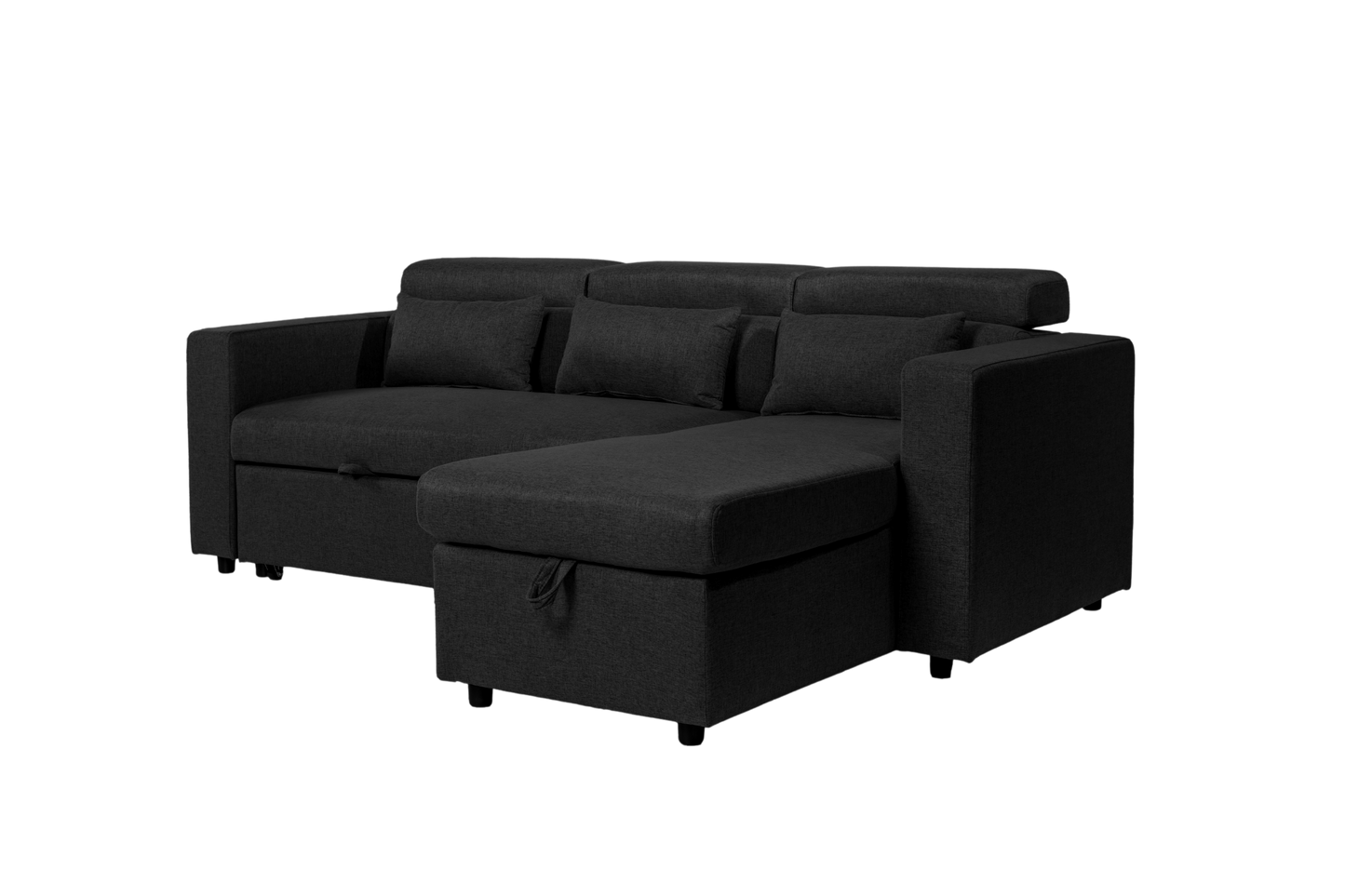 Luca Oxford Universal Corner Pull Out Sofa Bed