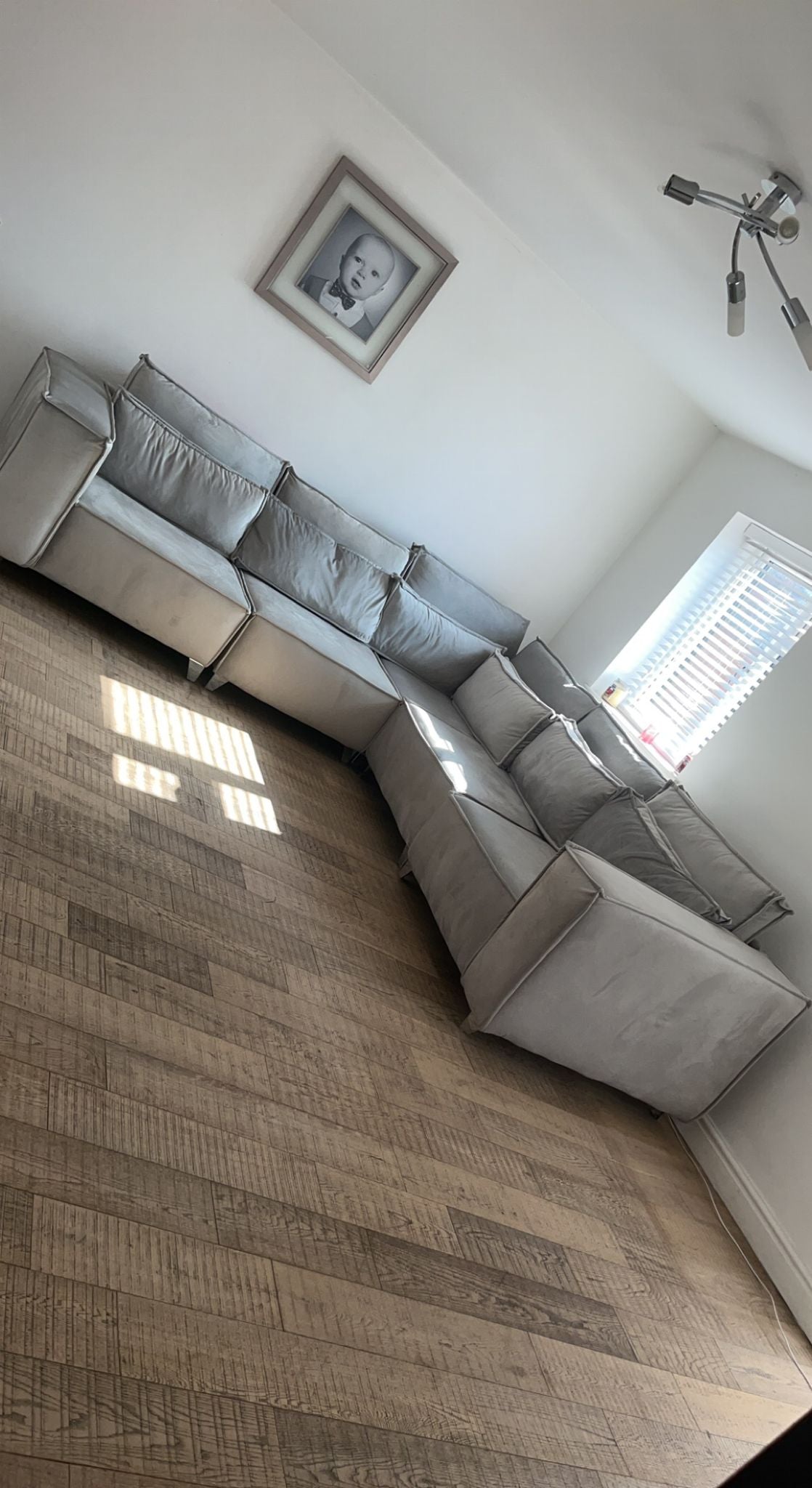 Sloane 5 seater 2c2 corner sofa