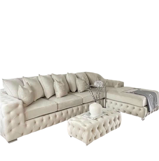 Ashton 4 seater with open chaise end left/right hand
