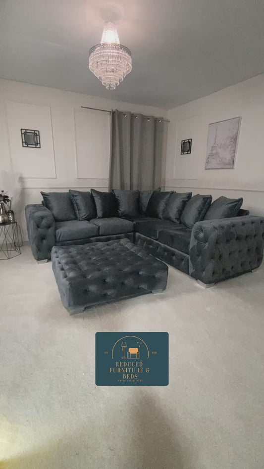Ashton 2c2 5 seater corner with scatter-back cushions.
